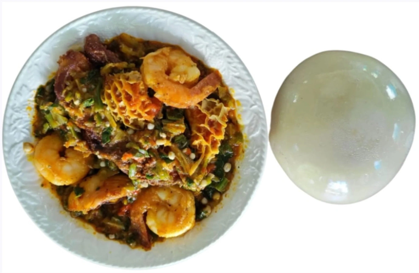 Fufu & Okra